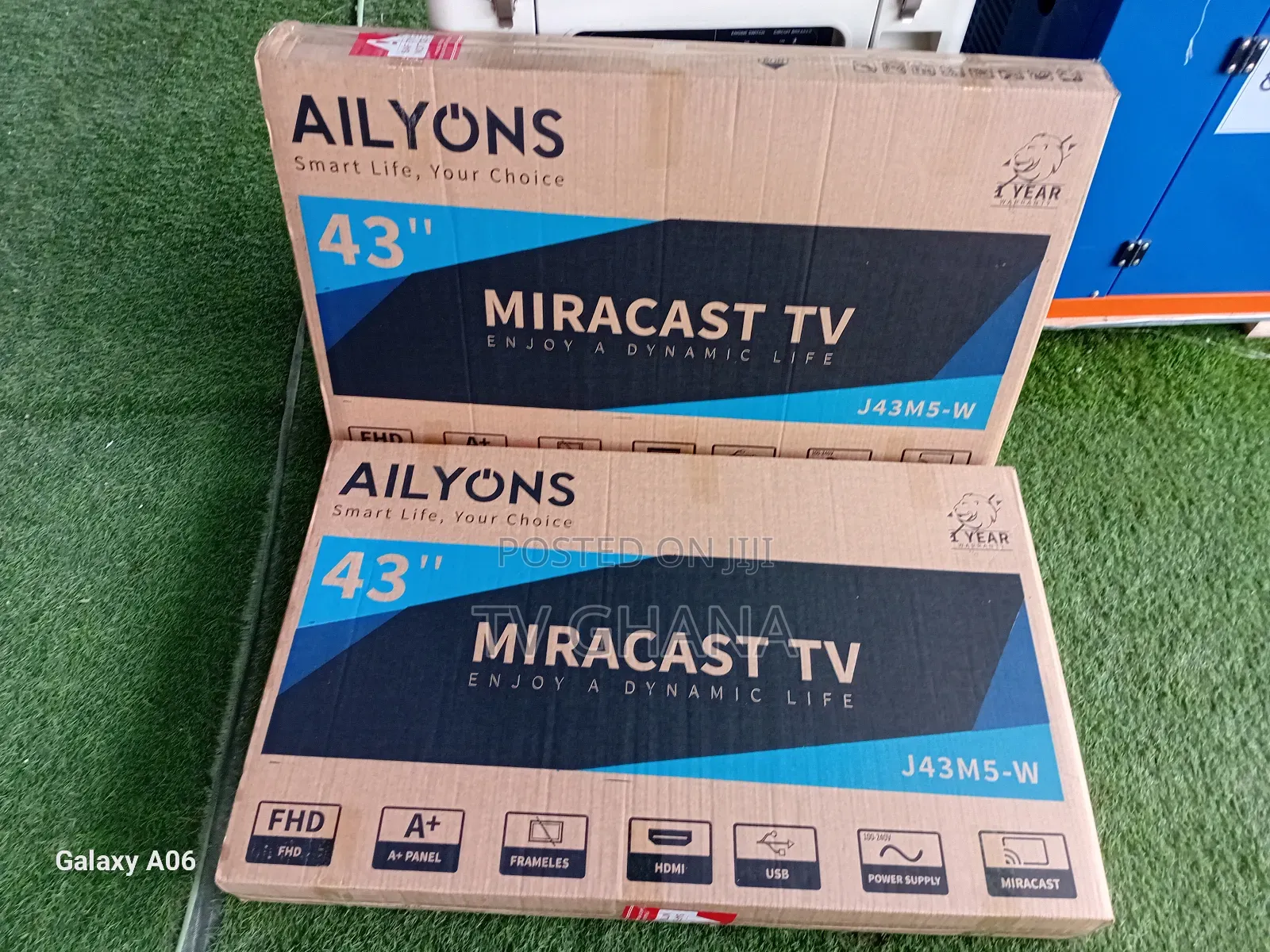 Crystal Tech Tv Brilliant Screen Ailyons 43 Inches Smart Tv