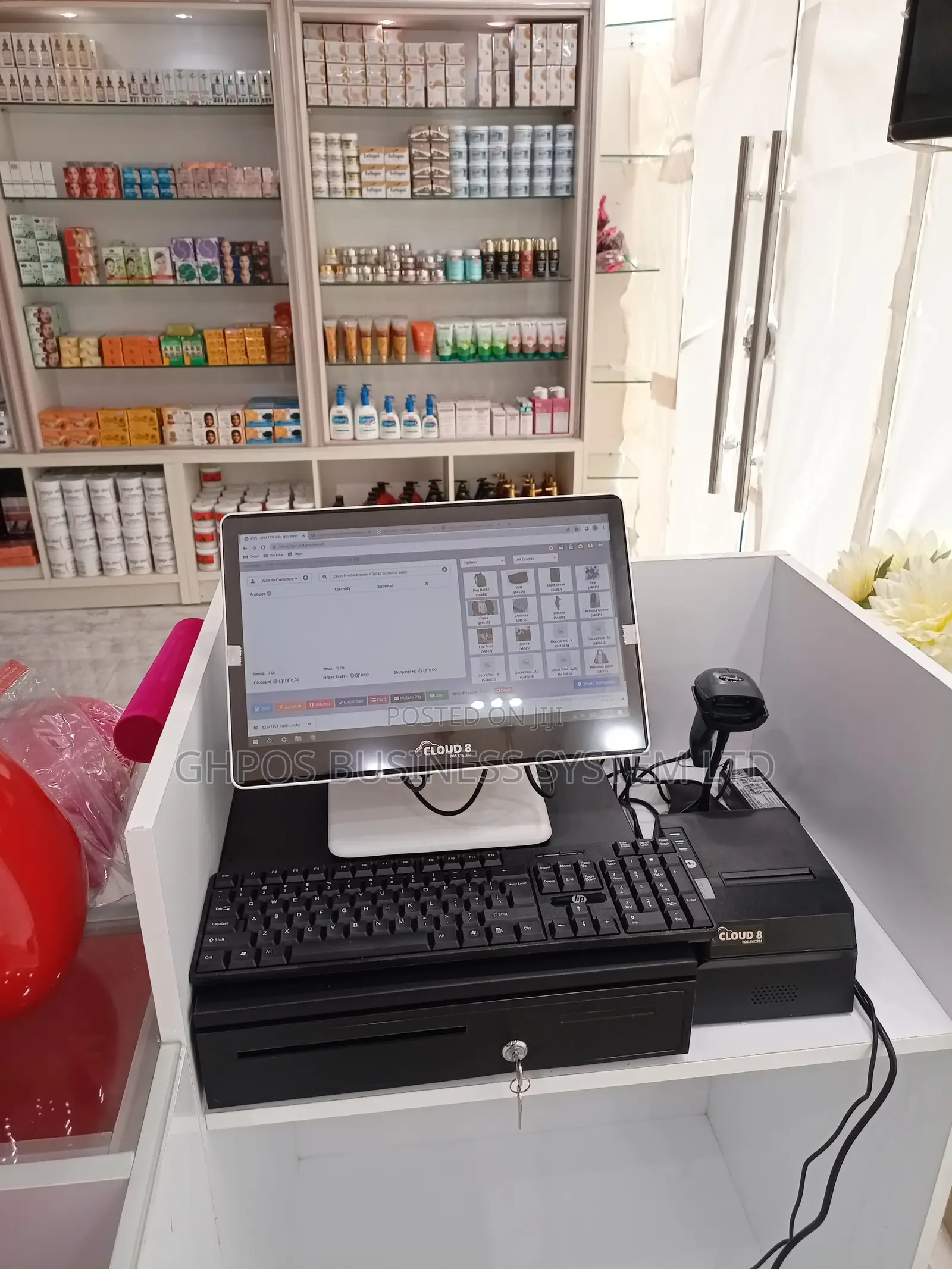 Cloud8pos Retail Dual-Screen Pos Bundle