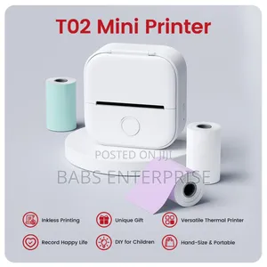 Phomemo T02 Inkless Mini Label Printer
