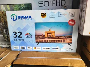 32" Sigma Inbuilt Satellite Led Tv| Full Hd| Frameless| 2-yrs Warranty