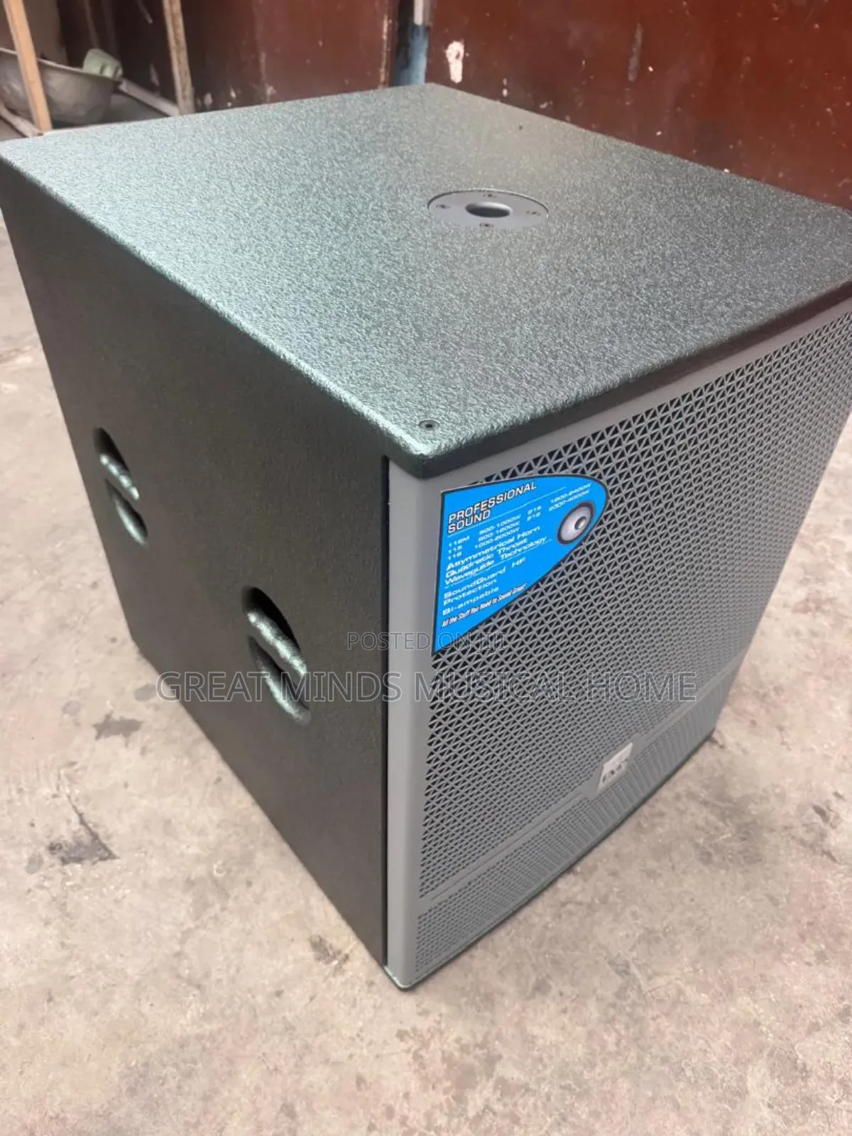 Evp Single Bass Speakers (Pair)