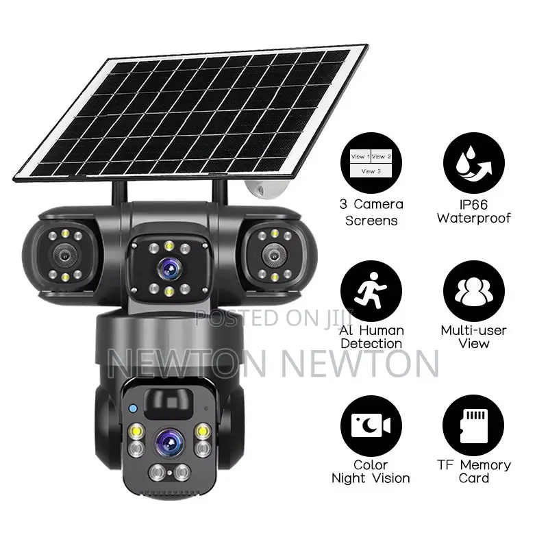 Solar CCTV Camera