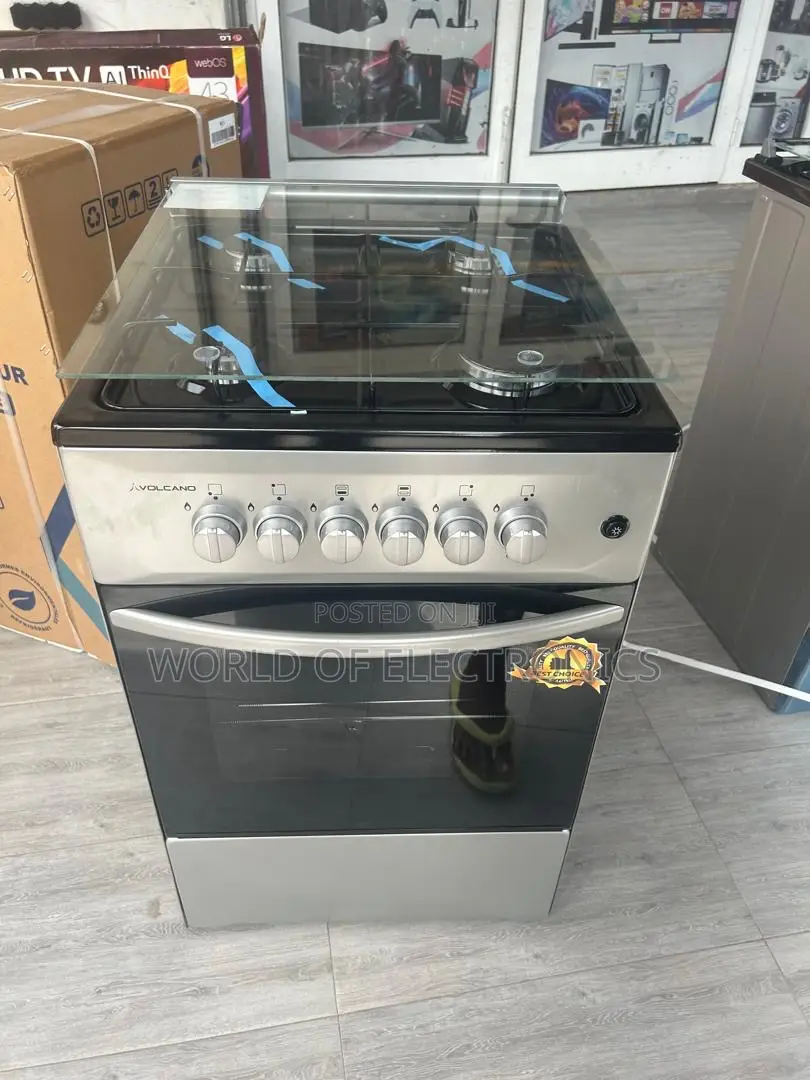 Affordable and Best Cooker Four Gas Cooker by Volcano With Oven Grill