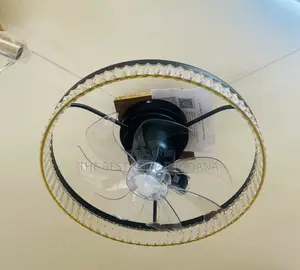 Dc Inventor Ceiling Fan With Light Made in Uk Available for Sale