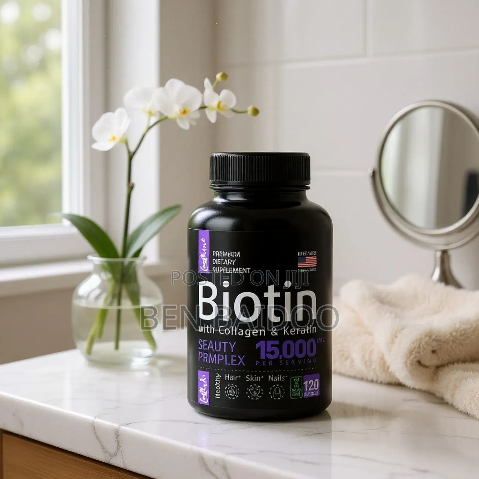 Biotin Supplement ( Maximum Hair Growth Support)