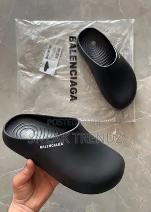 Balenciaga Original Slide Black