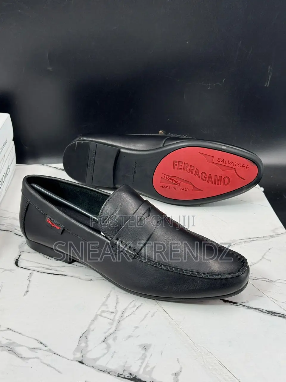 Original Ferragamo Loafers Black
