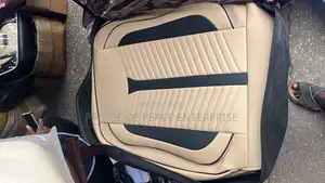 Complete Seat Cover Beige With Small Black