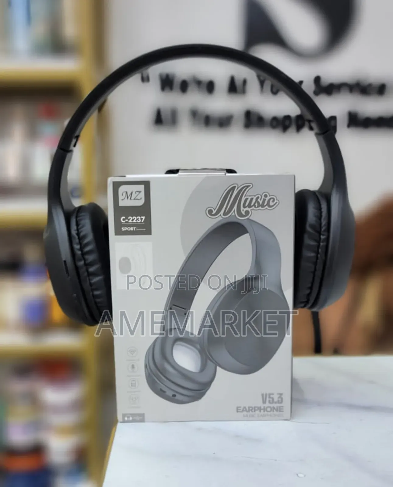 Wireless Bluetooth Headphones. Heavy Bass Headset With Microphone
