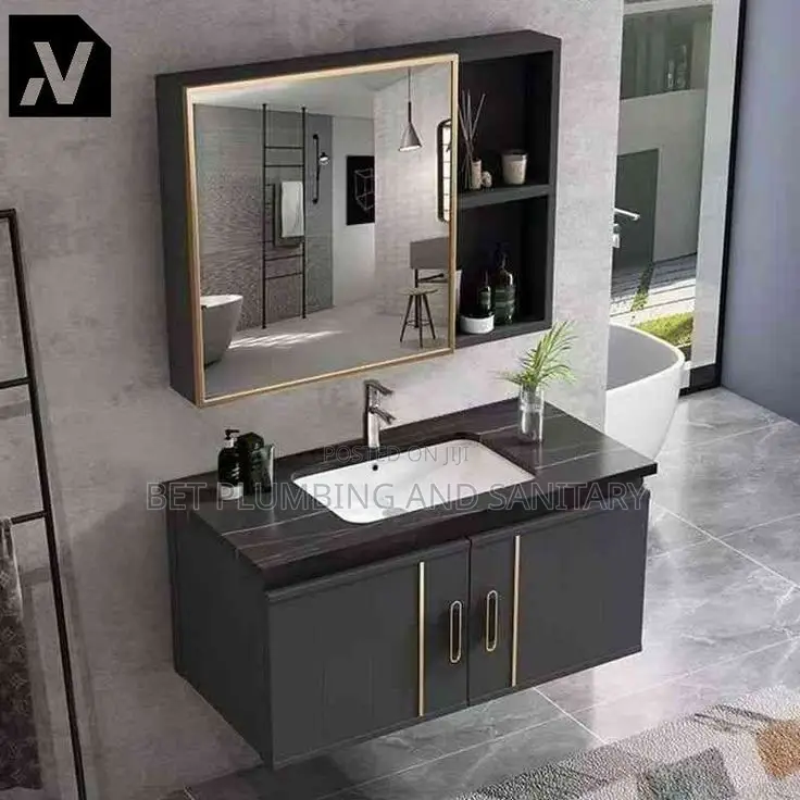 Marble Cabinet Basin With Tap Complete_cabinet Basin