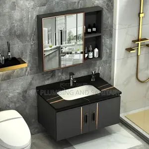 Marble Cabinet Basin With Tap Complete_cabinet Basin