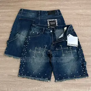 Heavy Designer Jeans Shorts