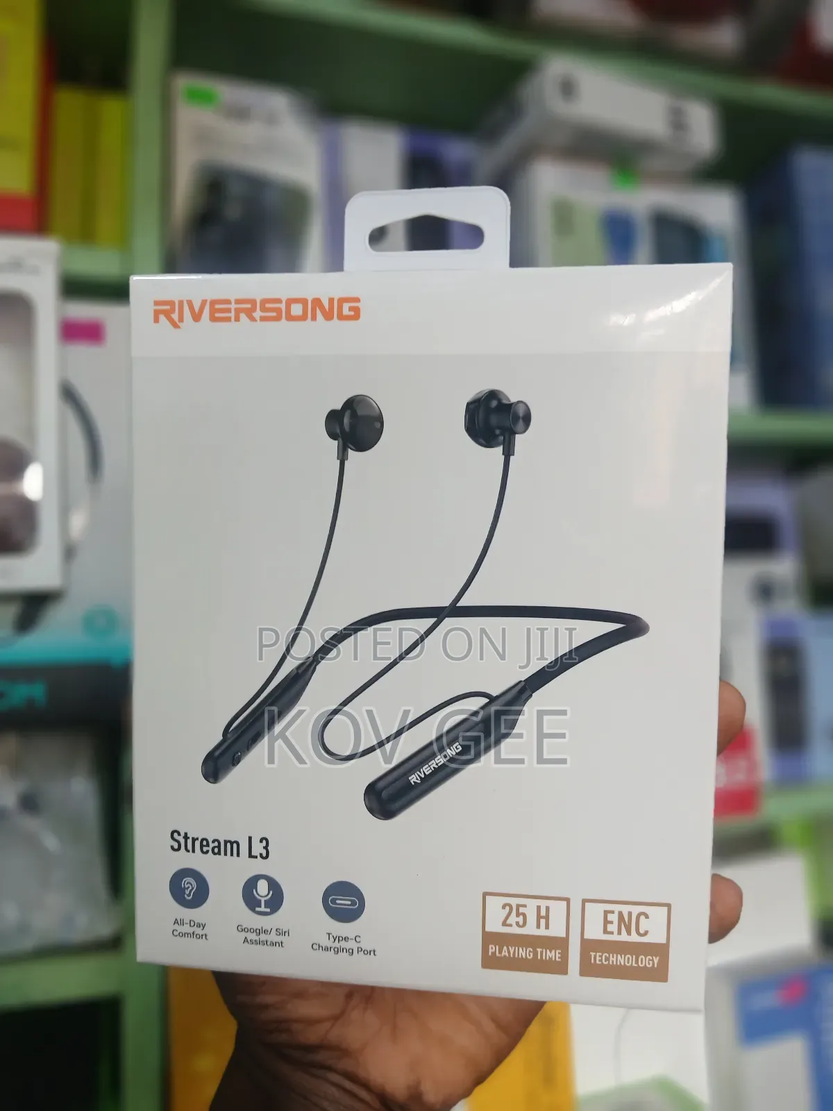 Riversong Strem L3 Bluetooth Neckband