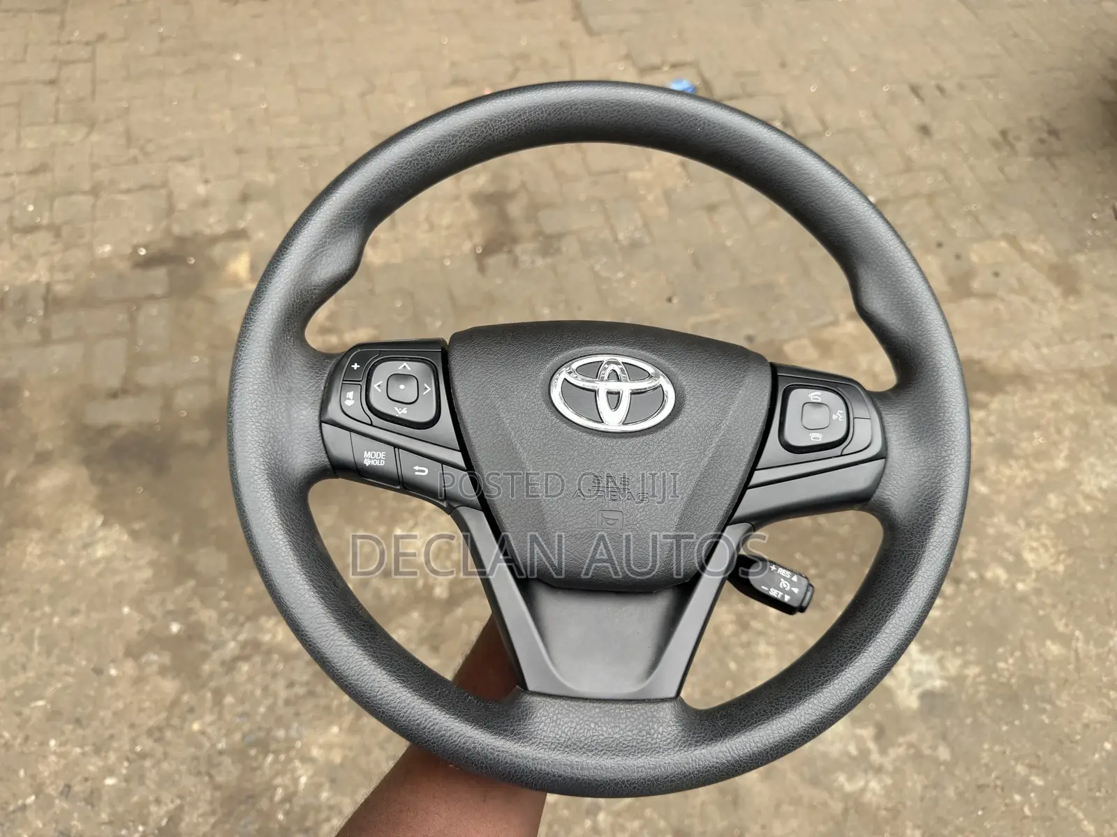 13-15 Avalon Black Leather Driver Column Steering Wheel Assembly Oem