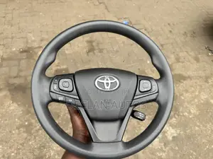 13-15 Avalon Black Leather Driver Column Steering Wheel Assembly Oem