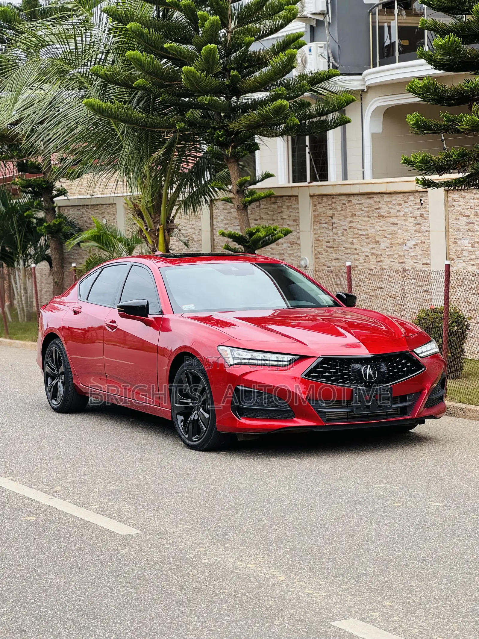 Acura TLX 2021 Red