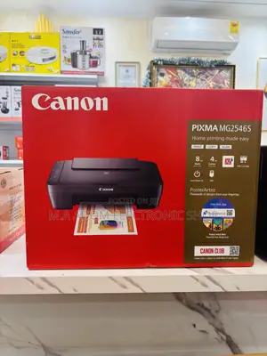 Original Canon Pixma Mg 2546s All in on Printer Color Black