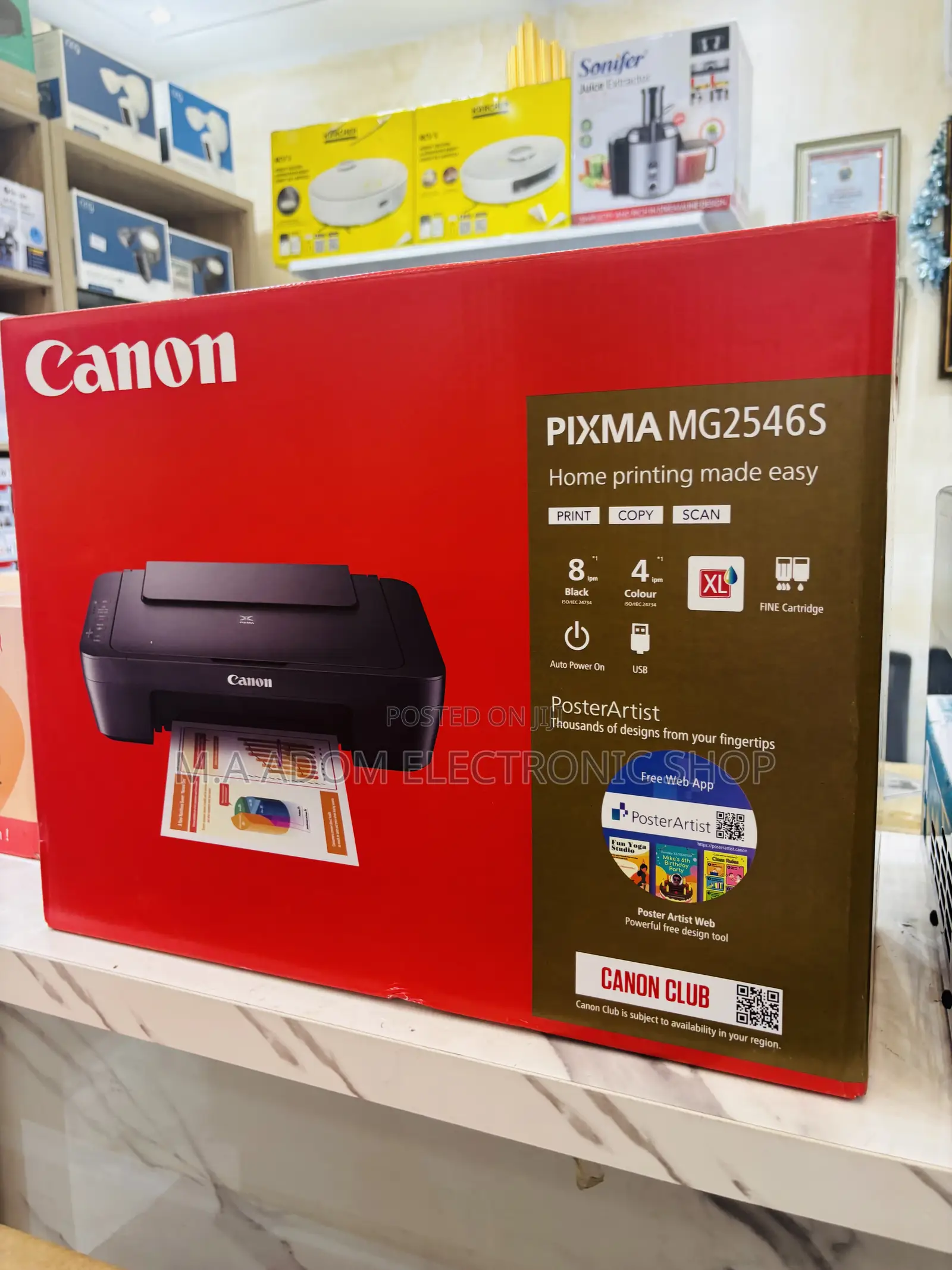 Brand New Canon All in One Printer 2546s