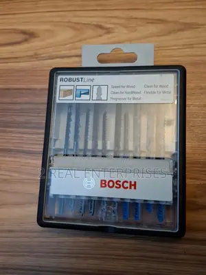 Bosch Robust Line 10pcs Piece Metal and Wood Cutting Jigsaw Blade Set