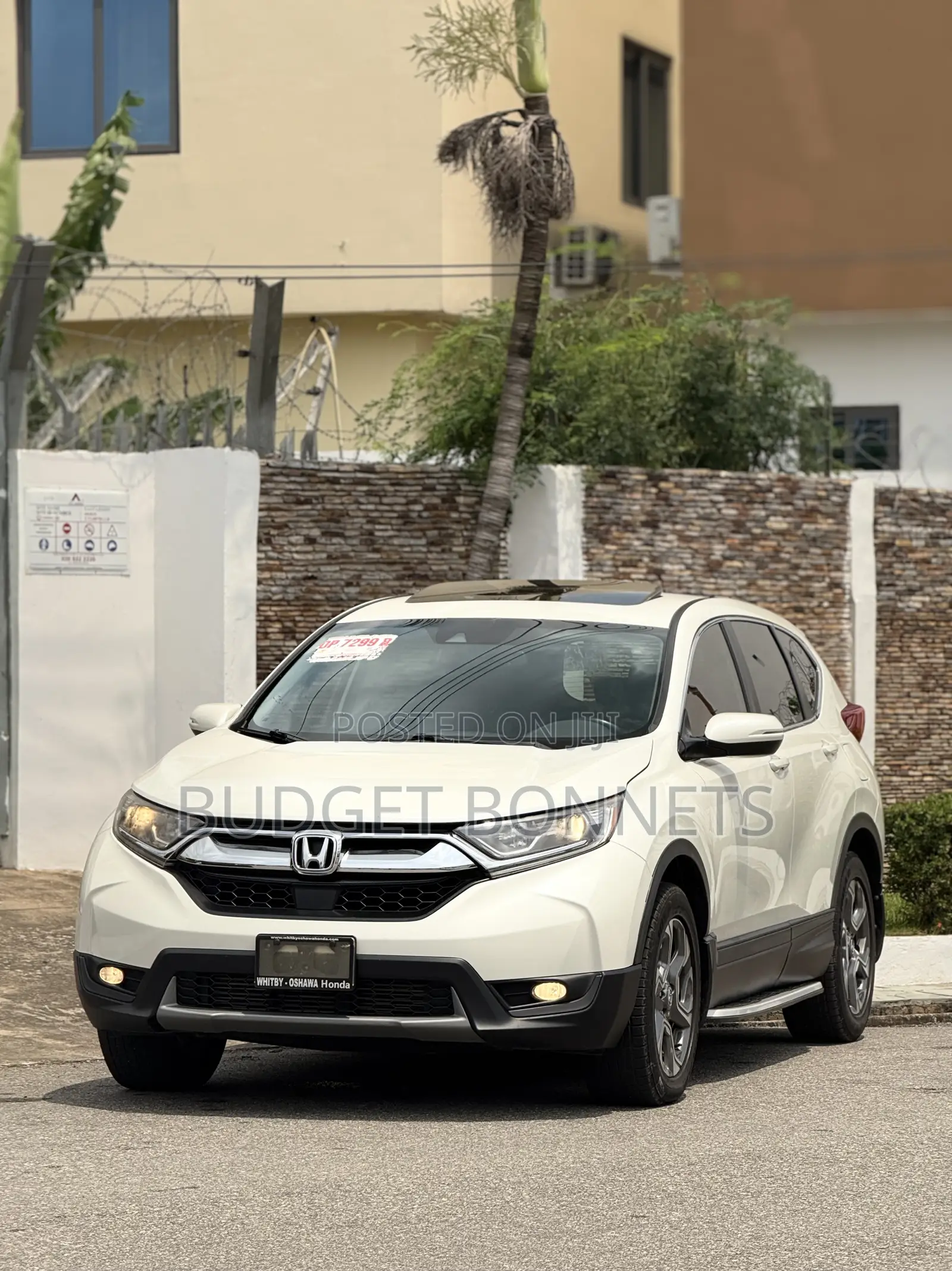 Honda CR-V EX-L 4dr SUV AWD (1.5L 4cyl CVT) 2017 White