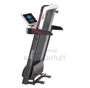 Motorized Treadmill With Massage Machine Dumbbe Folding