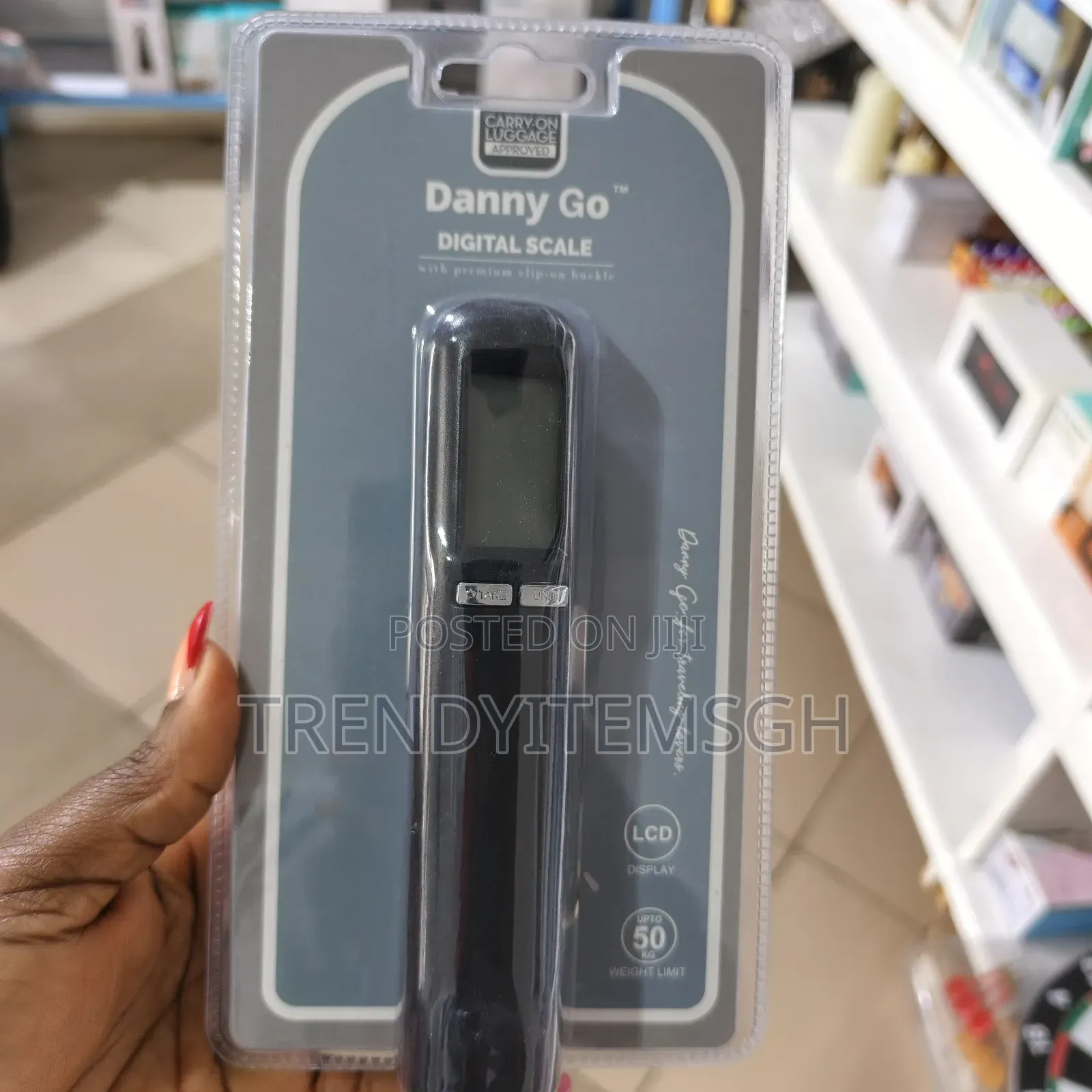 Portable Comfortable Handheld Digital Luggage Scale