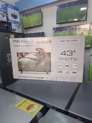 Nasco Flameless 43 Inches Digital Satellite Tv Brand New for Sale
