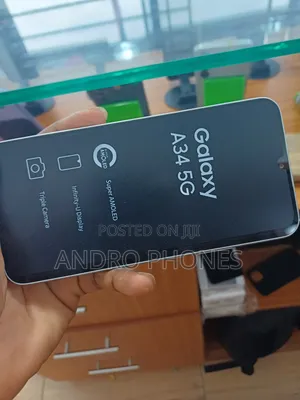 New Samsung Galaxy A34 5G 256 GB Silver