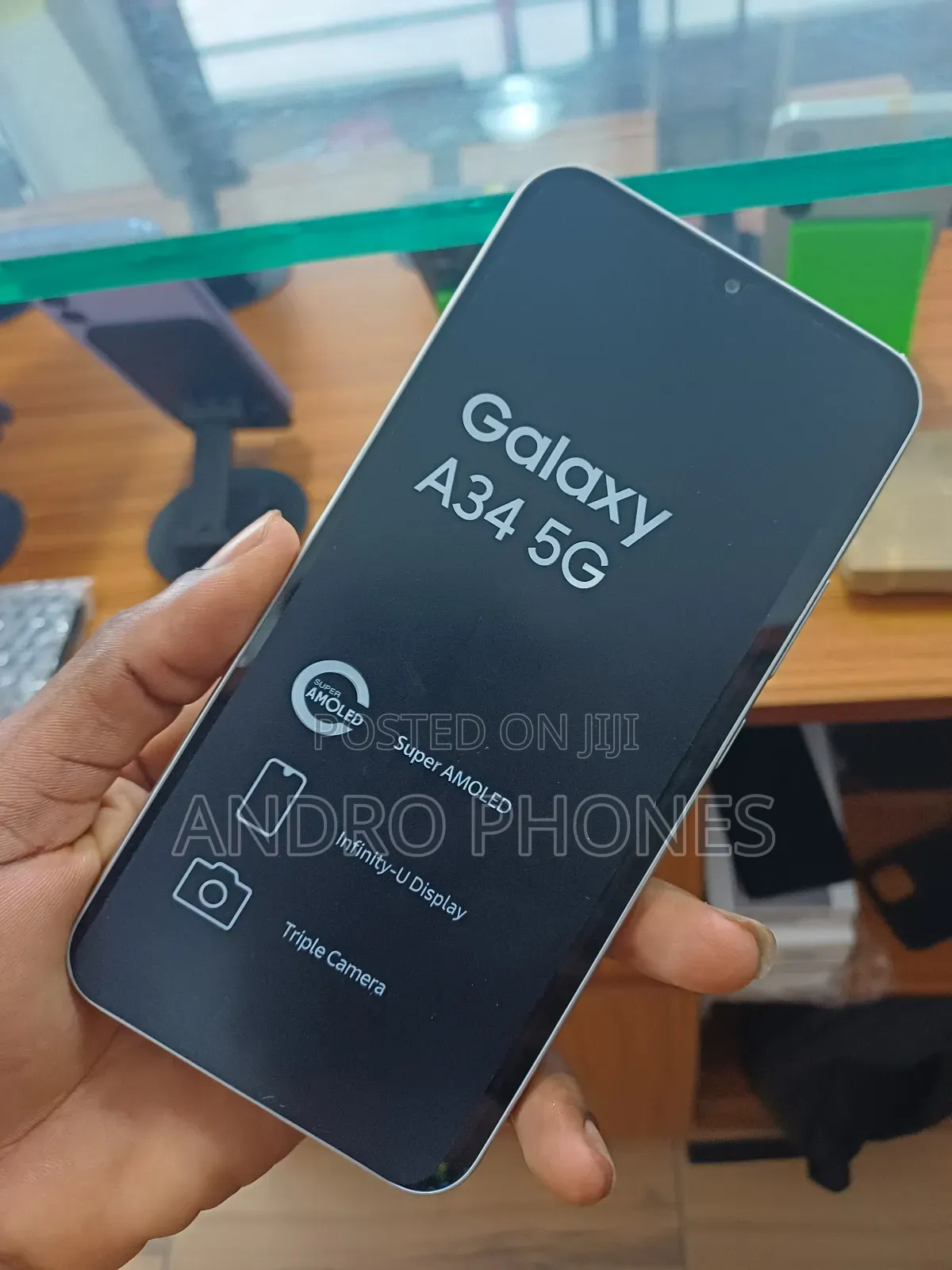 New Samsung Galaxy A34 5G 256 GB Silver