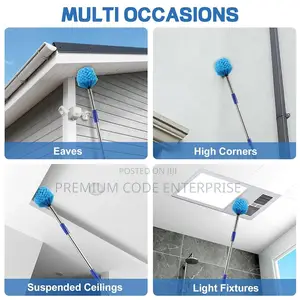 Adjustable Spider Broom / Cobweb Ceiling Brush