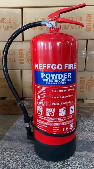 Neffgo 9kg Abc Dry Chemical Powder Fire Extinguisher.