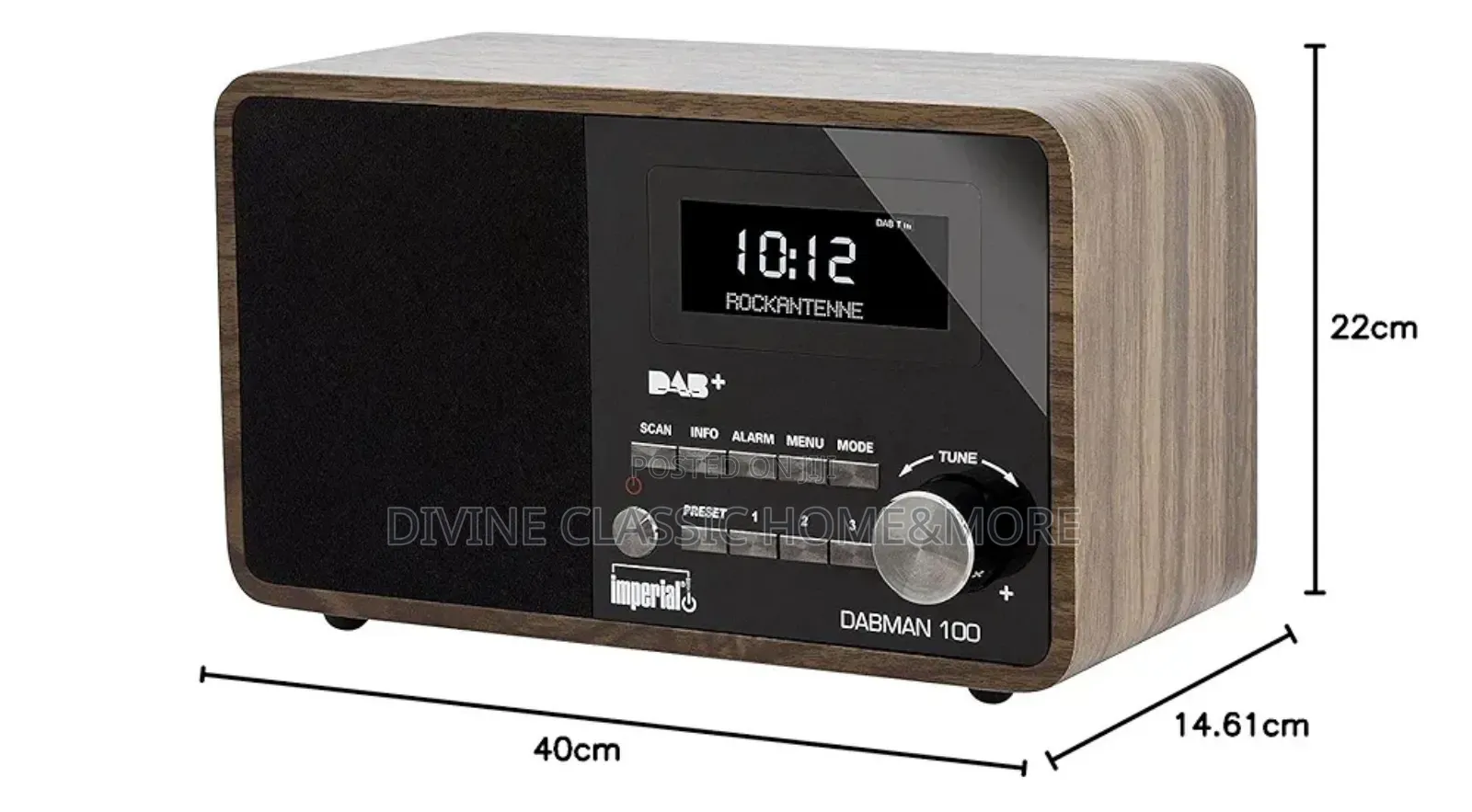 Imperial Dabman 100 Dab Dab+ Fm Radio