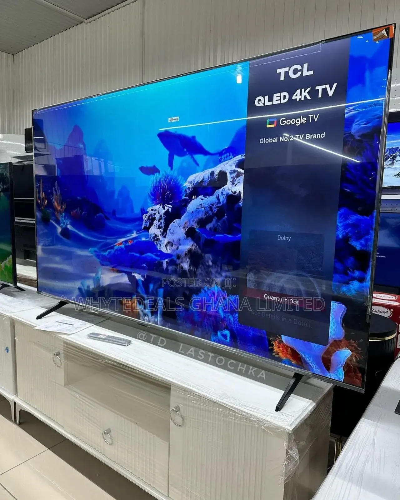 Big Screen| 98" Tcl Smart Uhd 4k Qled Tv| Voice-control|Bluetooth|2025