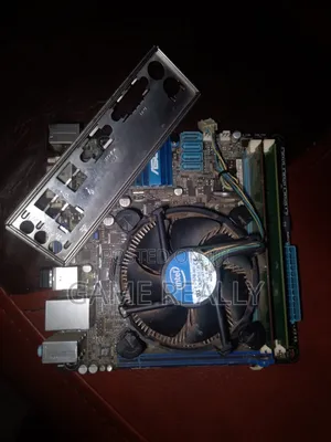 Asus Motherboard With Cpu and Ram