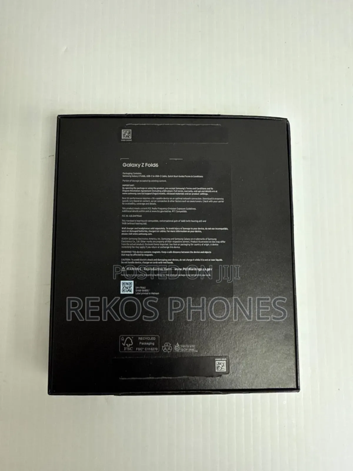 New Samsung Galaxy Z Fold6 256 GB Silver