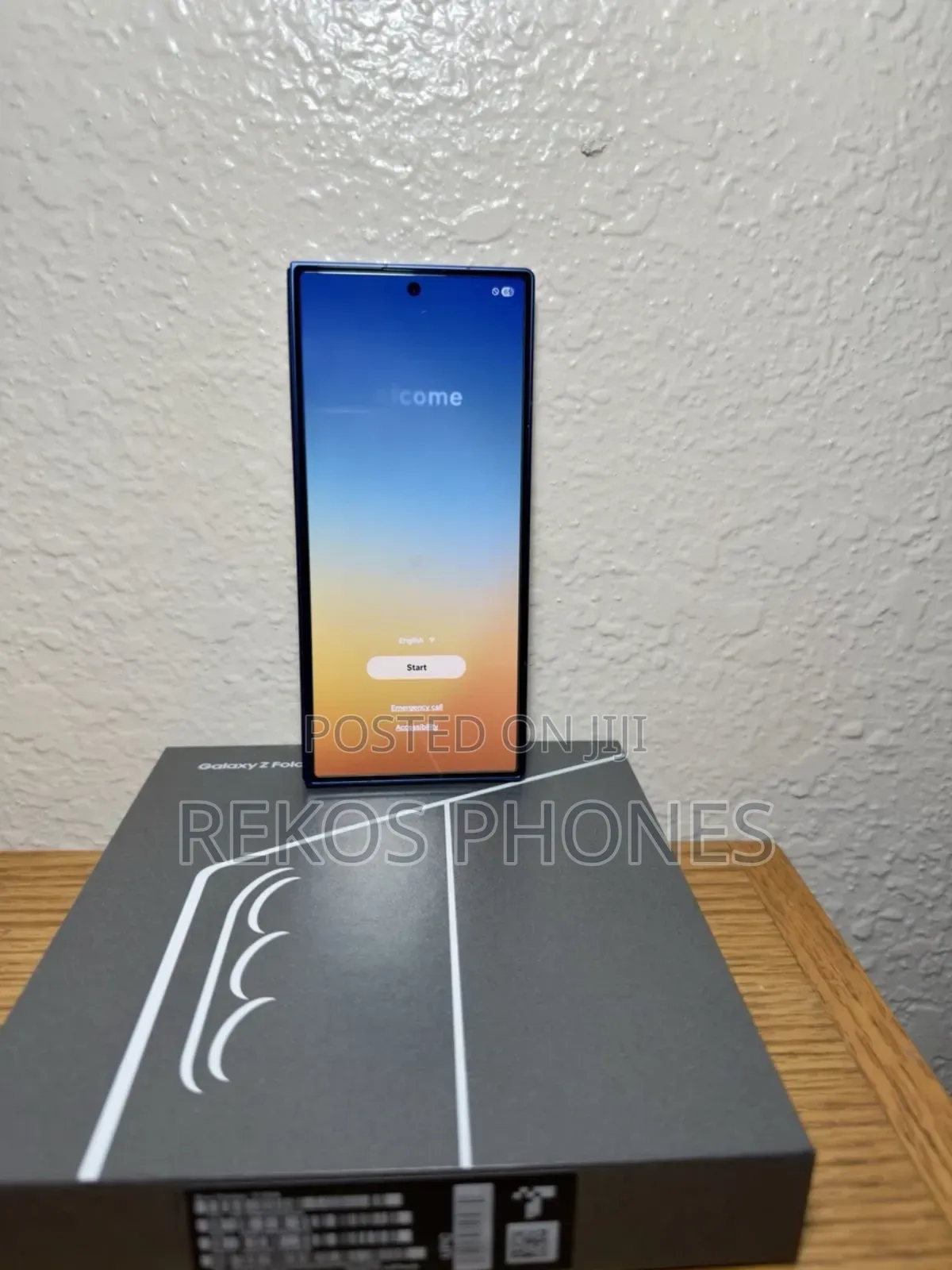 New Samsung Galaxy Z Fold7 256 GB Blue