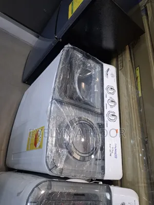 Nasco 8kg Twin Top Washing Machine Semi Automatic Available as Seen