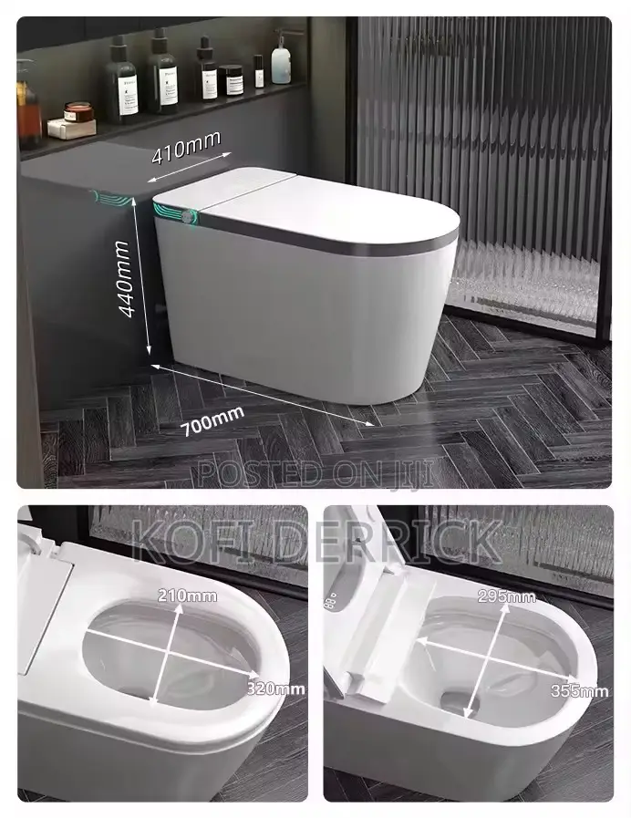 Smart Water Closet - Intelligent Wc ( Smart Toilet Seat) S-trap