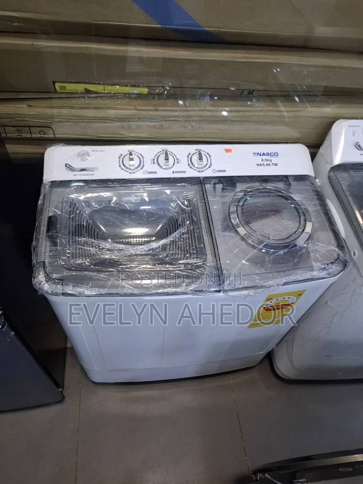 Quick Nasco Washing Machine 8kg Semi-Automatic Top Load for Sale