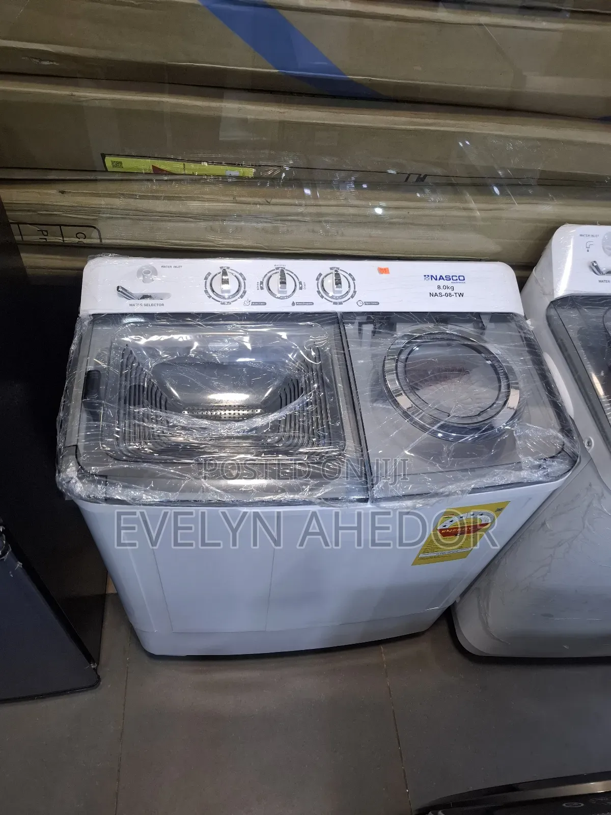 Quick Nasco Washing Machine 8kg Semi-Automatic Top Load for Sale
