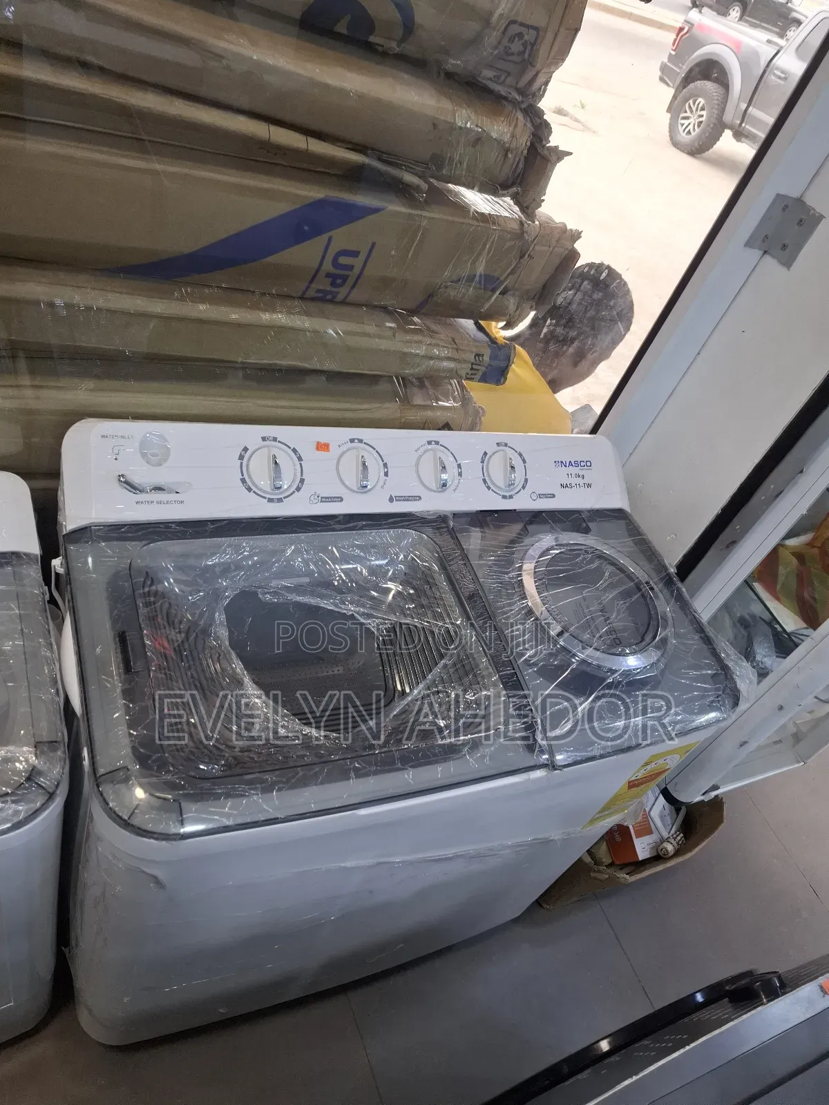 Quick Nasco Washing Machine 8kg Semi-Automatic Top Load for Sale