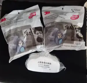 3m 3200 Single Cartridge Half Facepiece Respirator Plus Filter