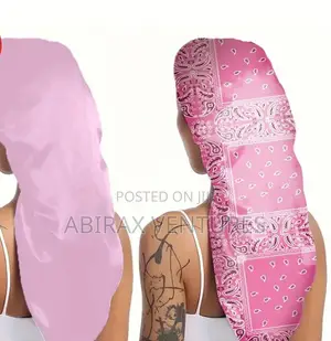 Long Bonnet Cap For Long Hair