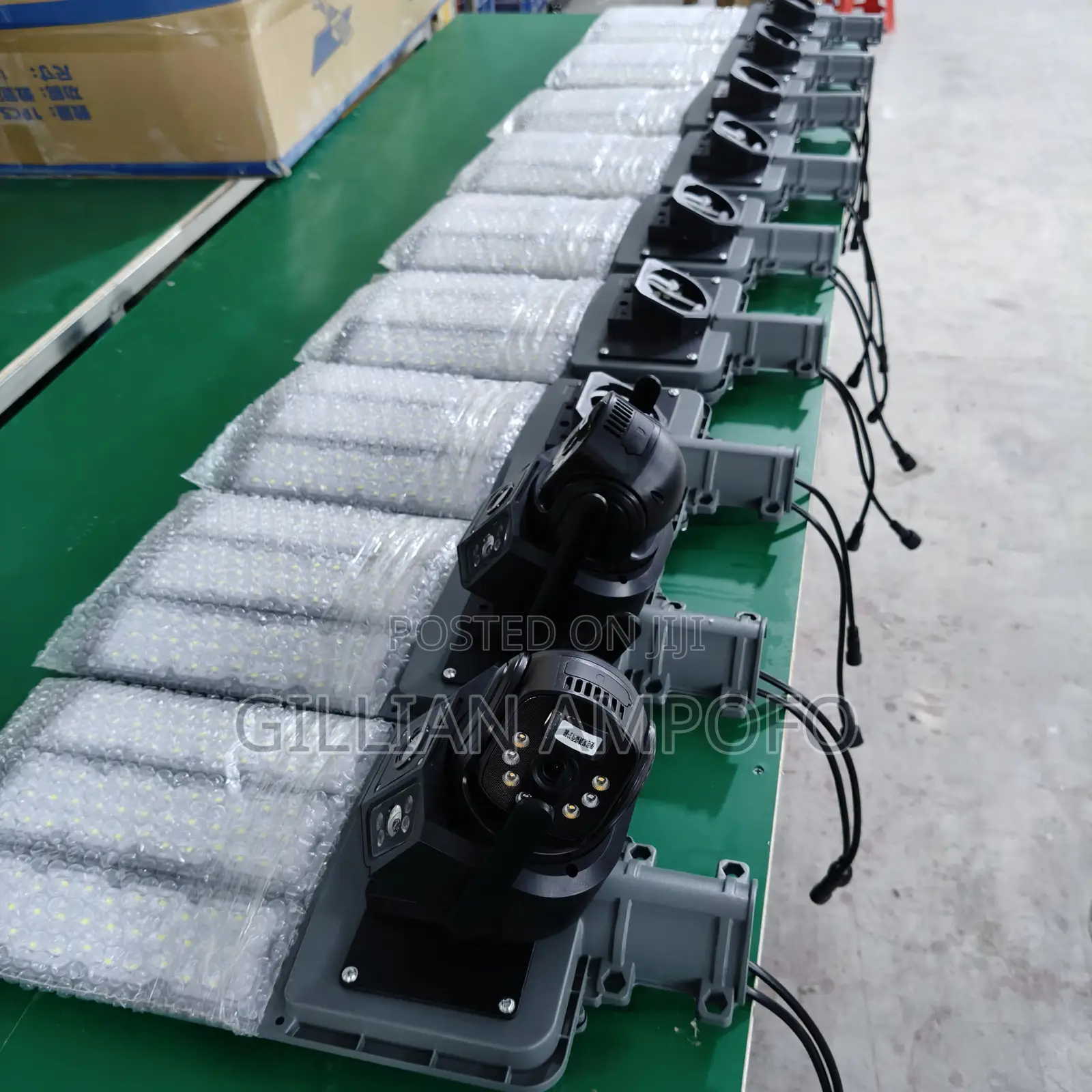 2way Audio High Quality 4gdual Lens Solar Street Light Camera Sensor