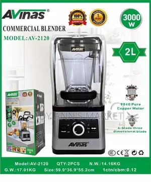 2l Avinas Sound Proof Blender at