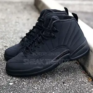 Air Jordan R12 Jumpman Black