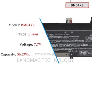 Bm04xl Battery for Hp Elitebook X360 1030 G3