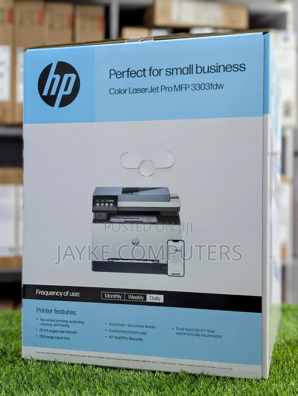 Hp Color Laserjet 3303fdw –Wireless, Print, Scan, Copy