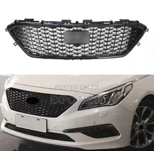 2015-2017 Hyundai Sonata Front Upper Grille Mesh Black
