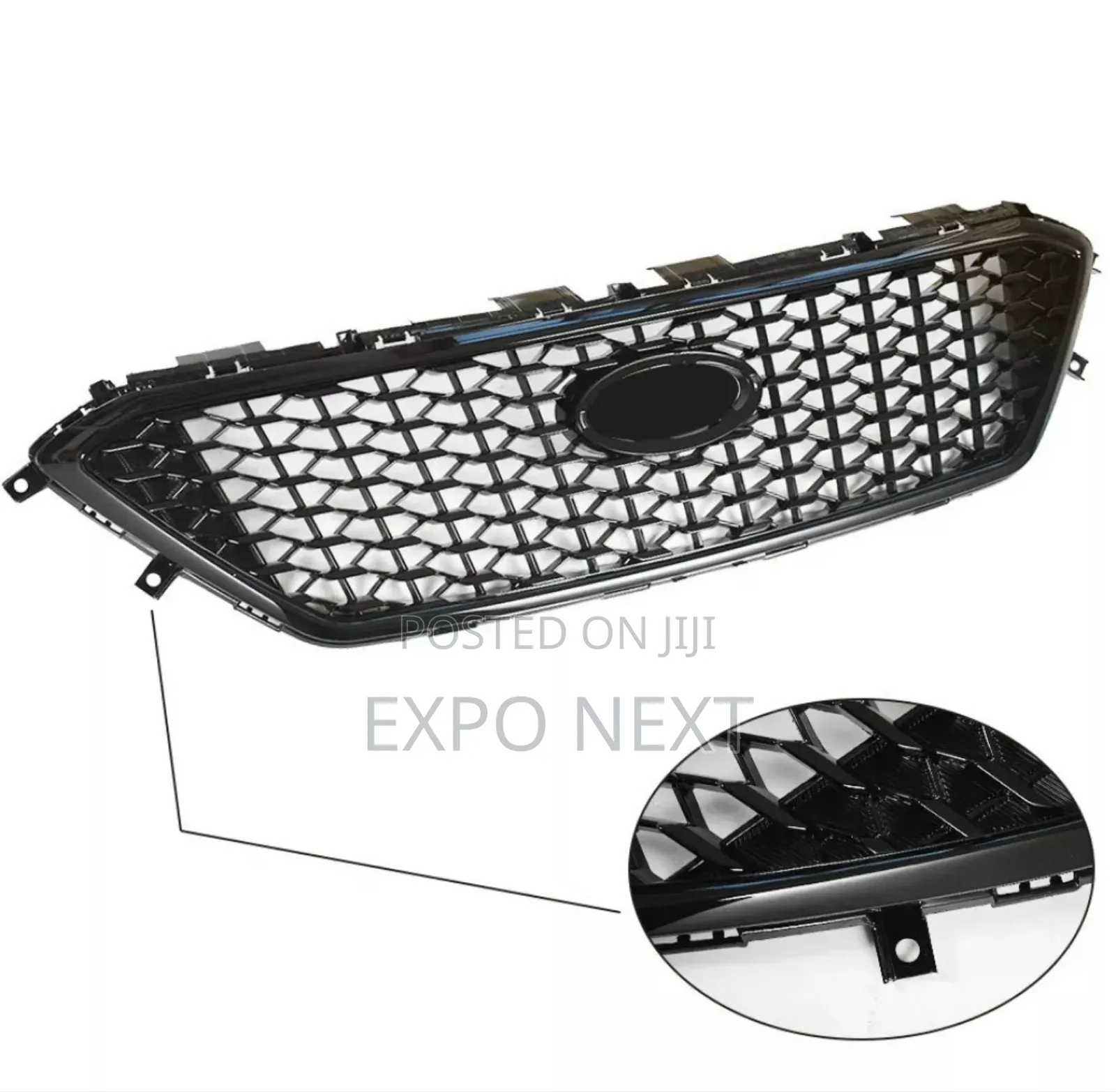 2015-2017 Hyundai Sonata Front Upper Grille Mesh Black